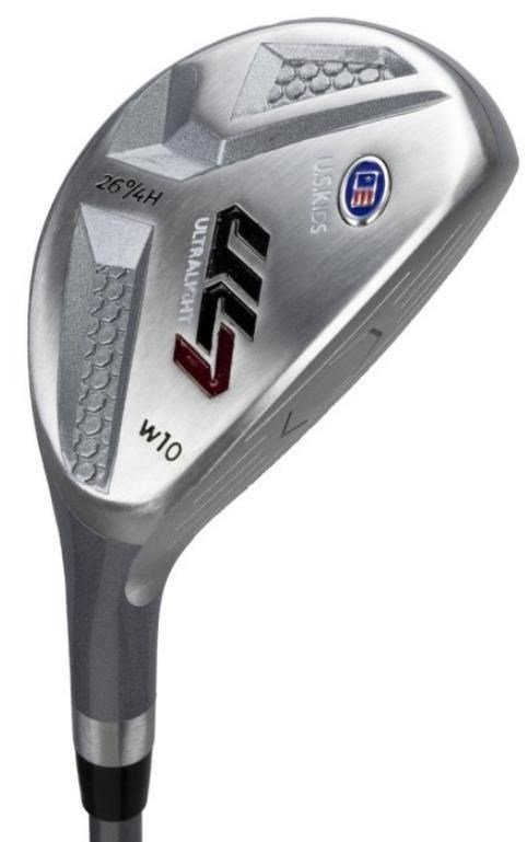 U.S. Kids Golf UL7-60 (152cm) W10 5-Club junior set da golf + stand bag, argento/blu navy/bianco
