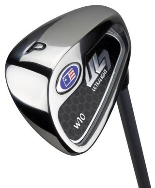 U.S. Kids Golf UL7-60 (152cm) W10 5-Club junior set da golf + stand bag, argento/blu navy/bianco