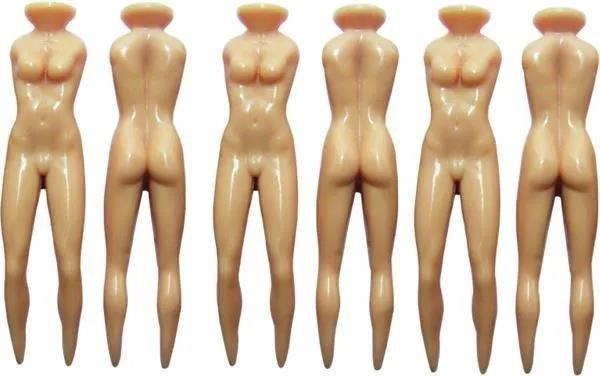 Longridge Strip Teez 76mm tee, set da 6