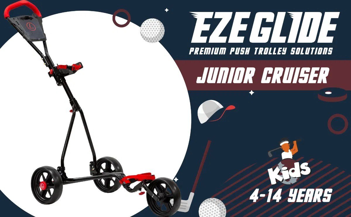Ezeglide Longridge Junior Cruiser carrello manuale, nero