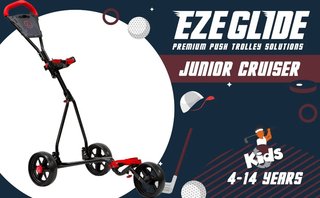 Ezeglide Longridge Junior Cruiser carrello manuale, nero