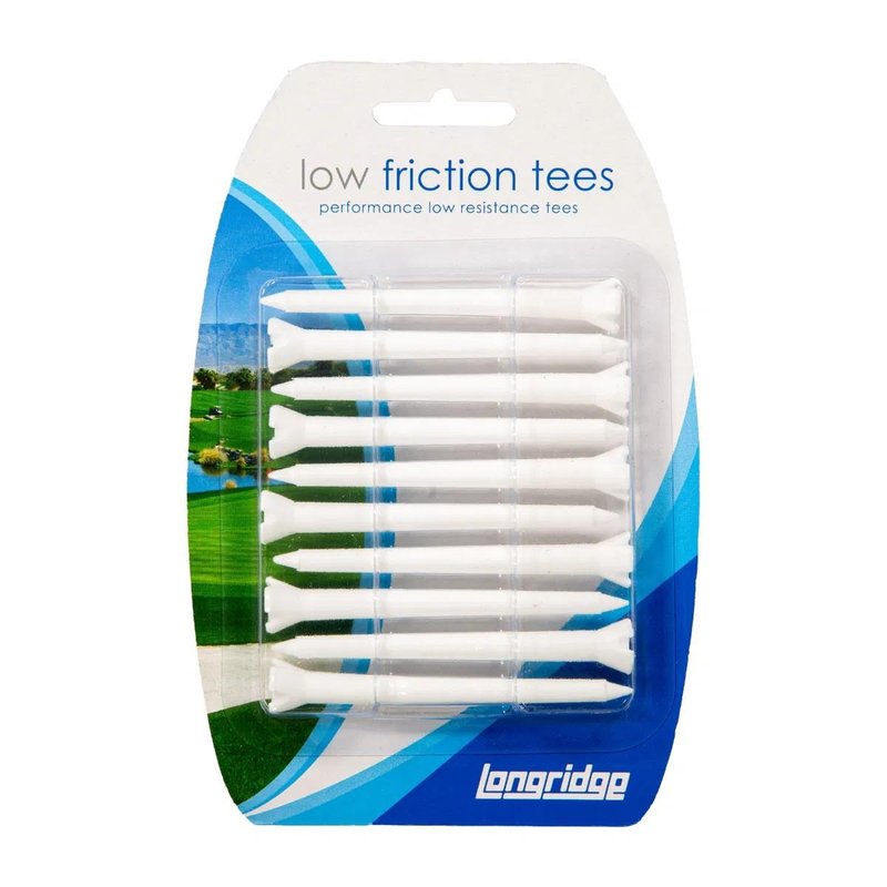 Longridge Extra Long Plastic Tee 75mm (10 pezzi)