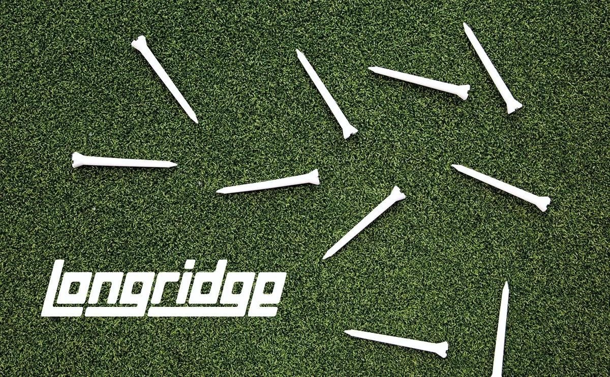 Longridge Extra Long Plastic Tee 75mm (10 pezzi)