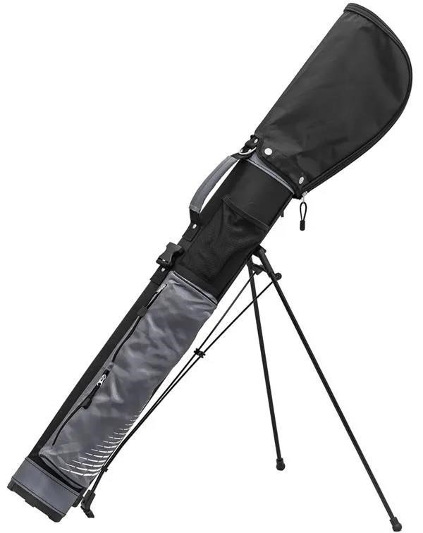 Longridge 5" stand bag, nero/argento