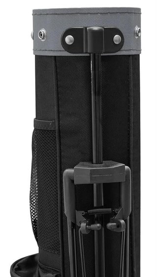 Longridge 5" stand bag, nero/argento