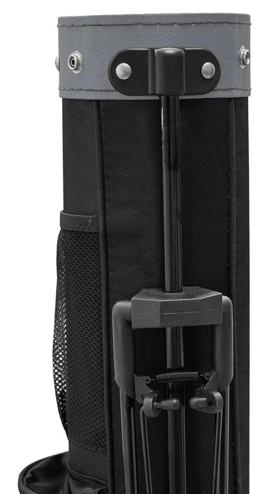 Longridge 5" stand bag, nero/argento