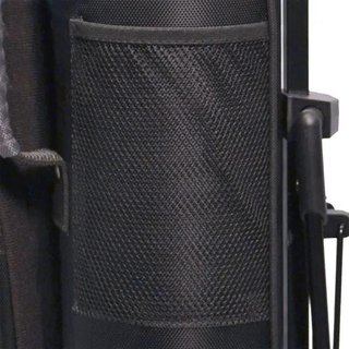 Longridge 5" stand bag, nero/argento
