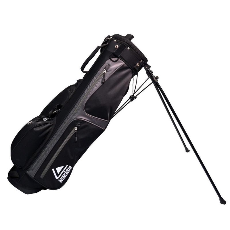 Longridge 6" Weekend stand bag, nero/argento