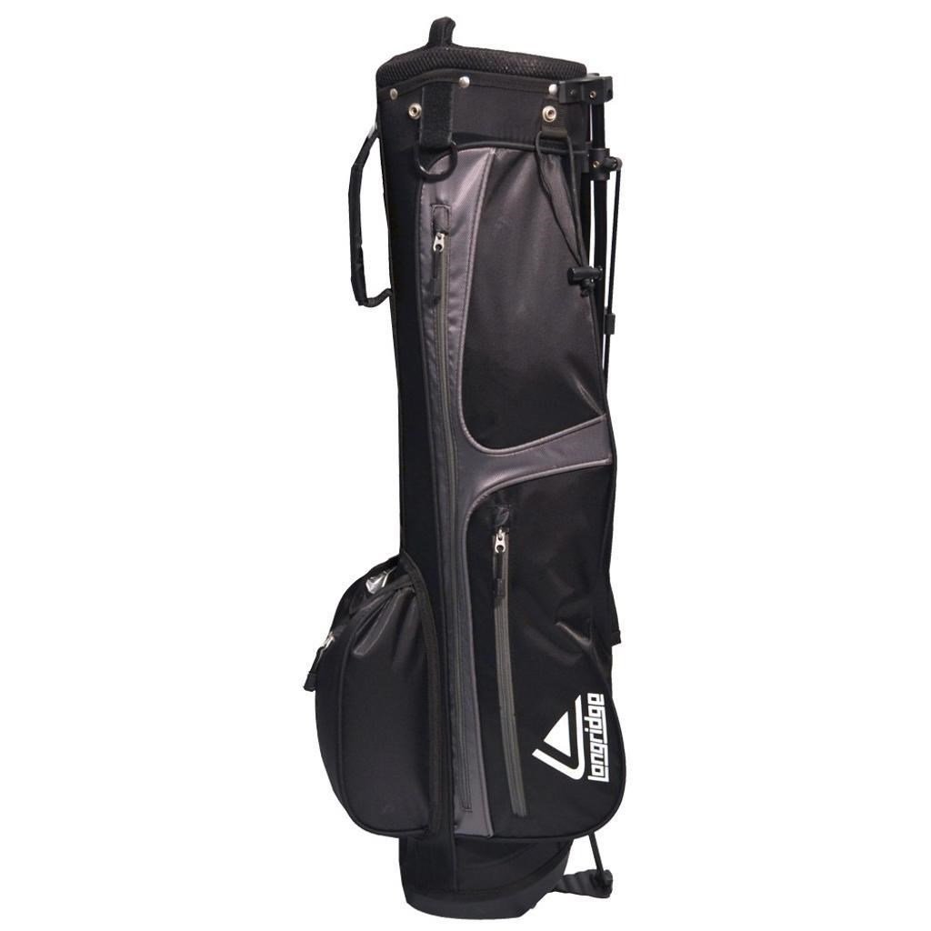 Longridge 6" Weekend stand bag, nero/argento