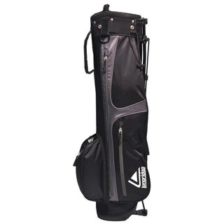 Longridge 6" Weekend stand bag, nero/argento