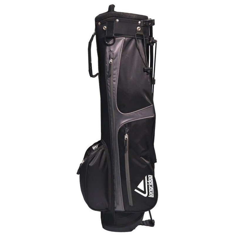 Longridge 6" Weekend stand bag, nero/argento
