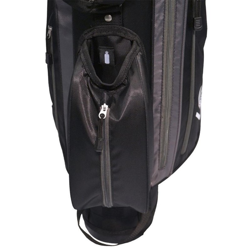 Longridge 6" Weekend stand bag, nero/argento