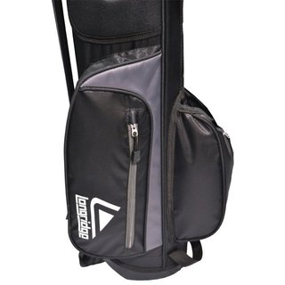 Longridge 6" Weekend stand bag, nero/argento