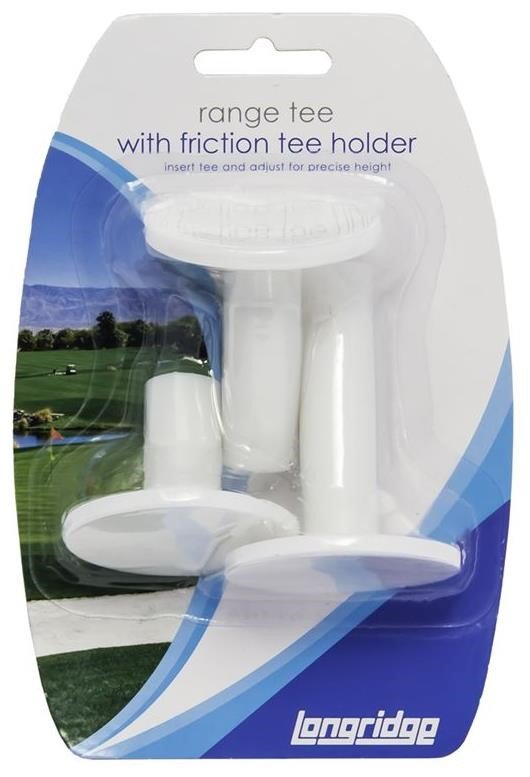 Longridge Rubber Driving Range Tees (3pcs, S, M, L) tee