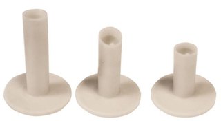 Longridge Rubber Driving Range Tees (3pcs, S, M, L) tee