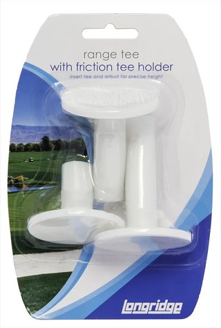 Longridge Rubber Driving Range Tees (3pcs, S, M, L) tee