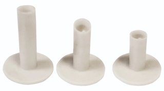 Longridge Rubber Driving Range Tees (3pcs, S, M, L) tee