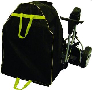 Longridge Electric Trolley Carry Bag, nero/giallo