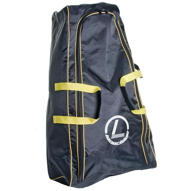 Longridge Golf Trolley Carry Bag, nero/giallo