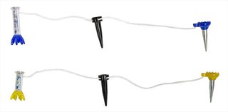 Longridge Magnetic Tees 75mm, 2 tees