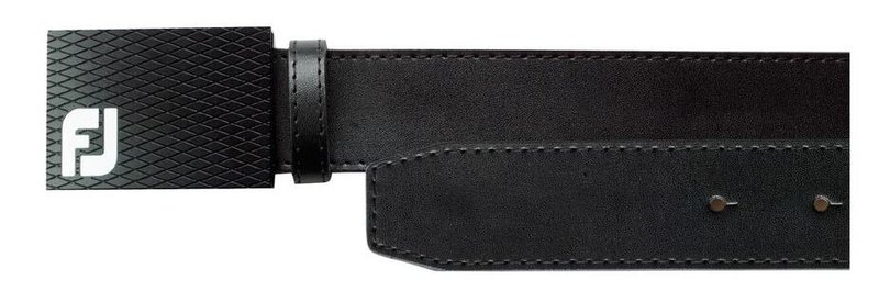 FootJoy Buckle Leather cintura da uomo, nera