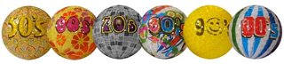 Longridge Decades palline da golf, mix di colori