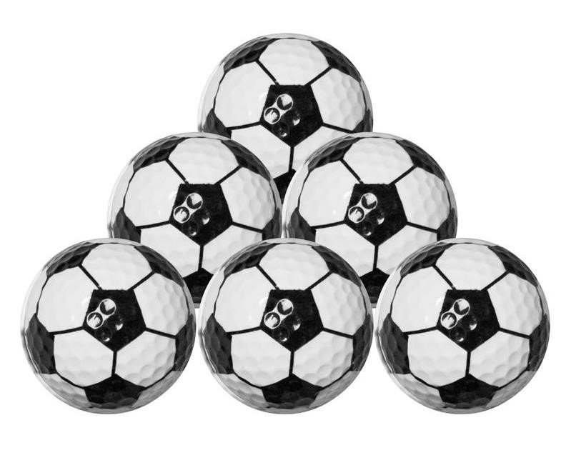Longridge Football palline da golf, mix di colori