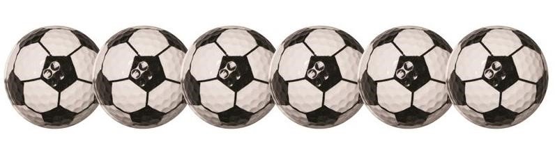 Longridge Football palline da golf, mix di colori