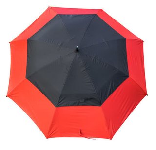 Masters Golf TourDri Colour Burst GR 64" UV ombrello, rosso papavero/nero jet