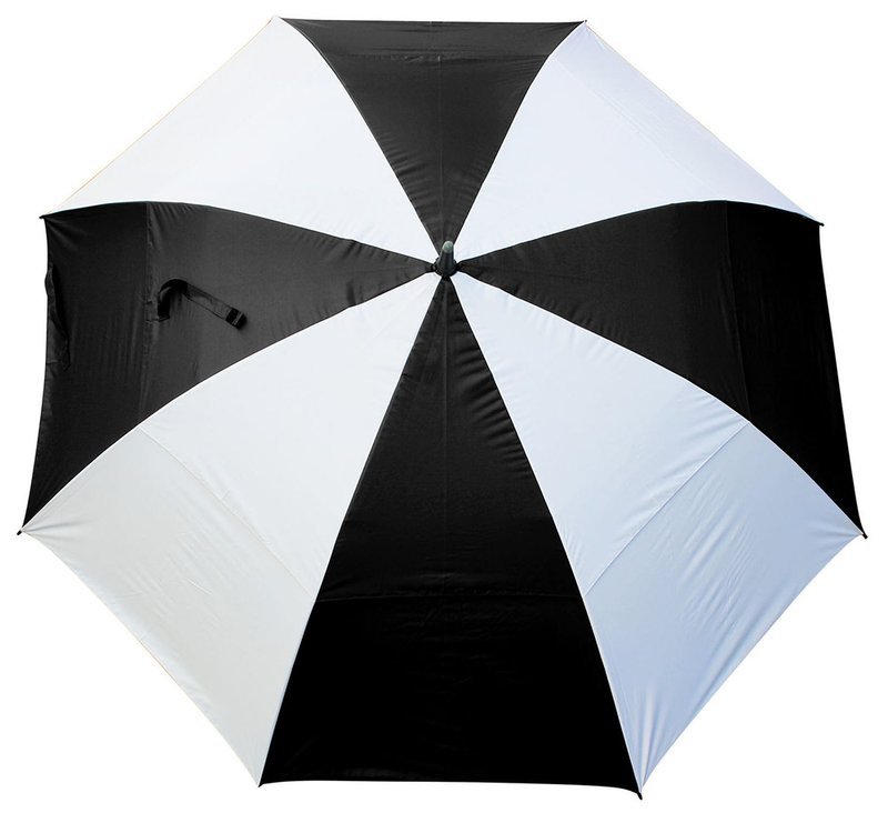 Masters Golf TourDri Classic GR 64" UV ombrello, nero/bianco
