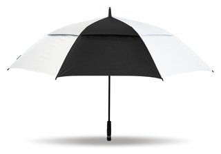 Masters Golf TourDri Classic GR 64" UV ombrello, nero/bianco
