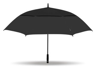Masters Golf TourDri Classic GR 64" UV ombrello, nero