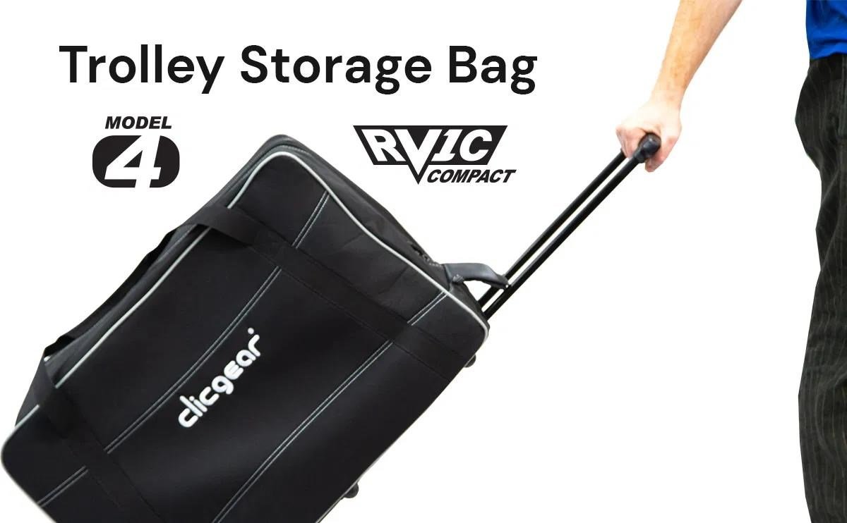 Clicgear Wheeled Travel Cover per Model4/RV1C, nero