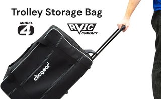 Clicgear Wheeled Travel Cover per Model4/RV1C, nero