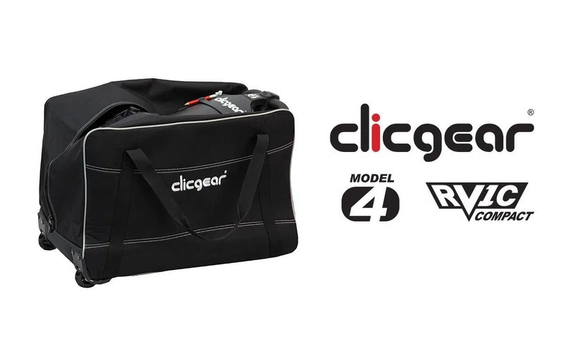 Clicgear Wheeled Travel Cover per Model4/RV1C, nero