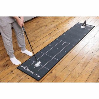 PuttOUT PuttOUT Putting Mat Medium Grey 2,4m