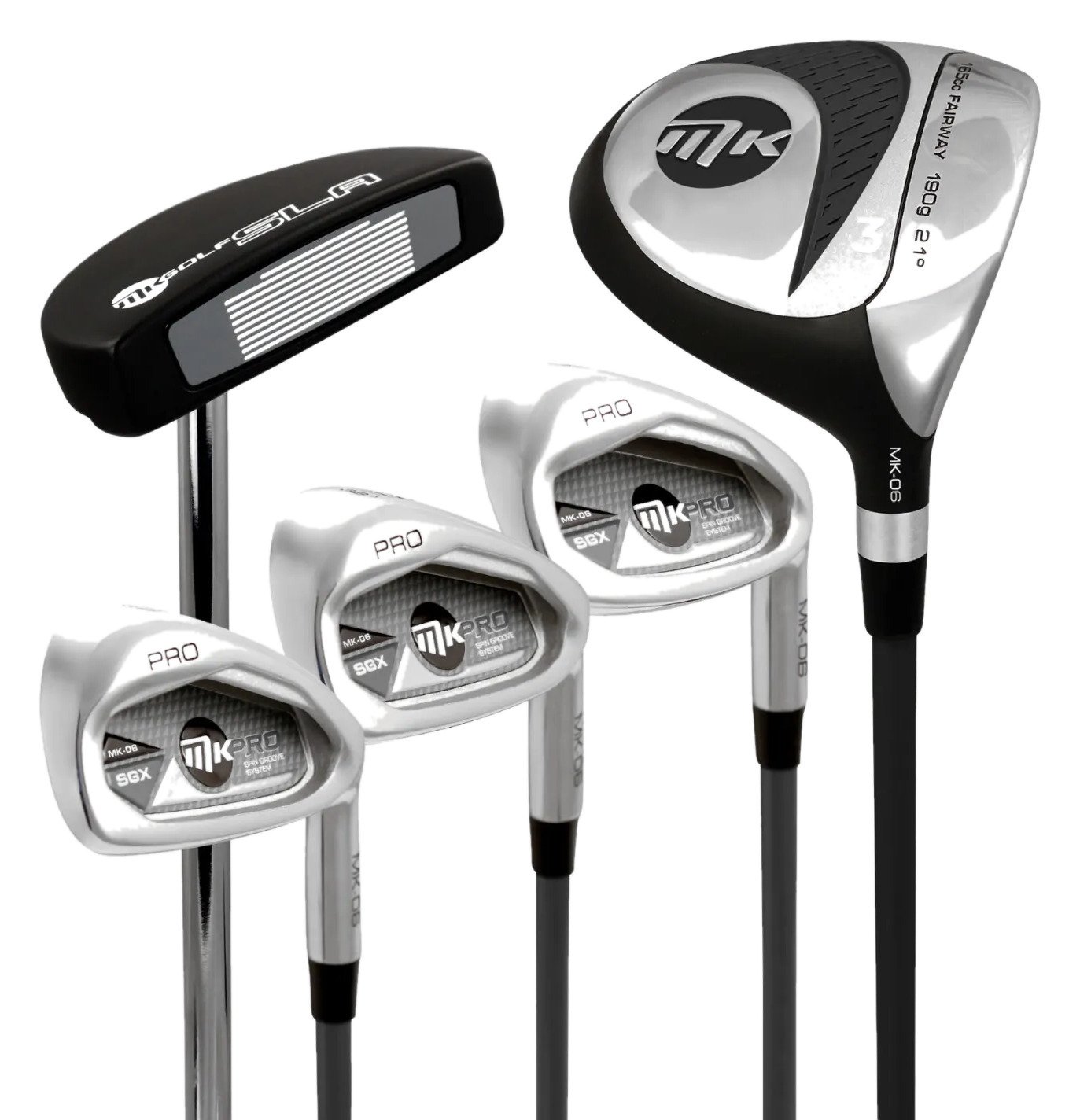 MKids Pro Junior Golf Half Set 65" (165cm) set da golf junior, grafite
