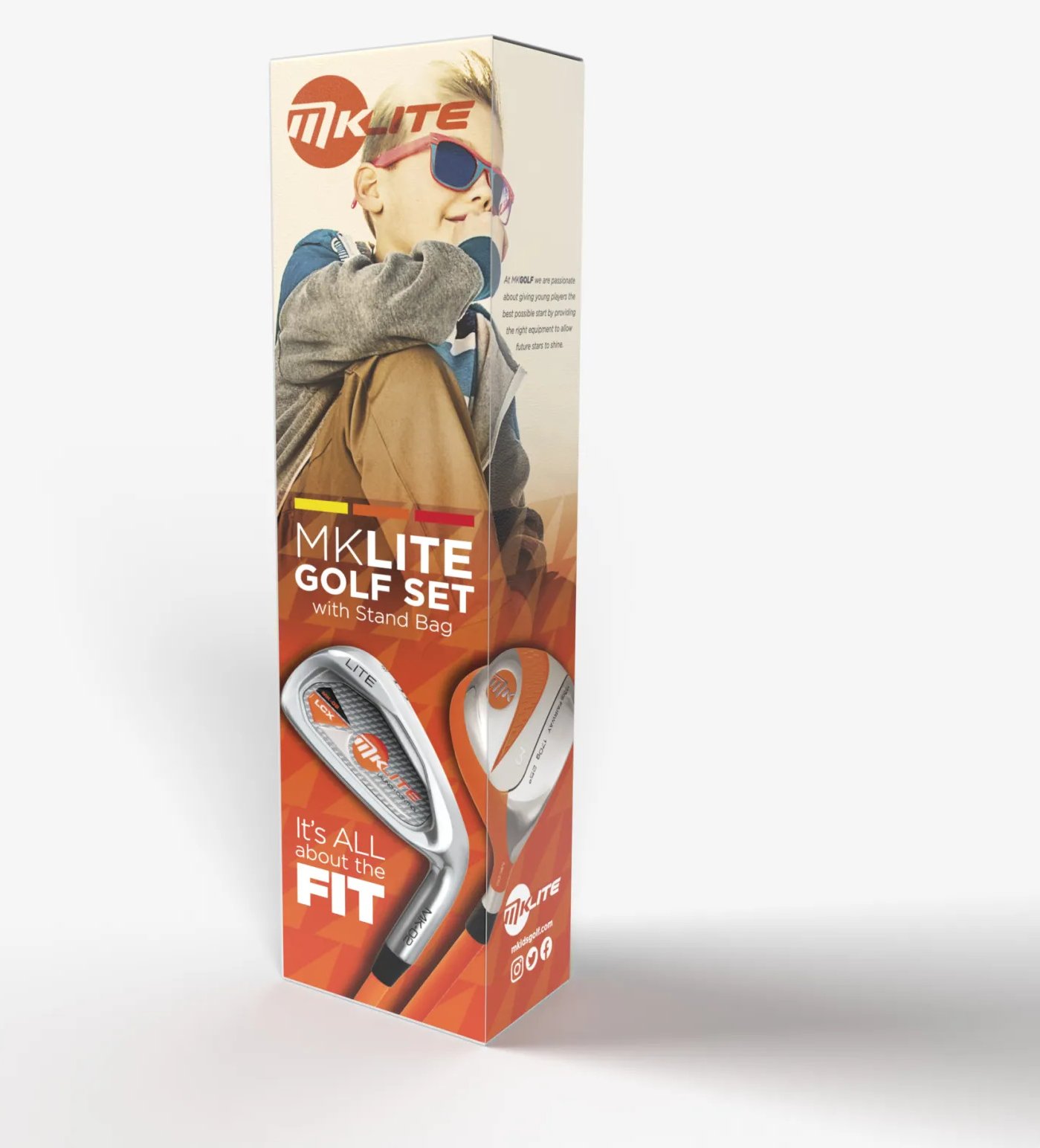 MKids Lite Junior set da golf, grafite