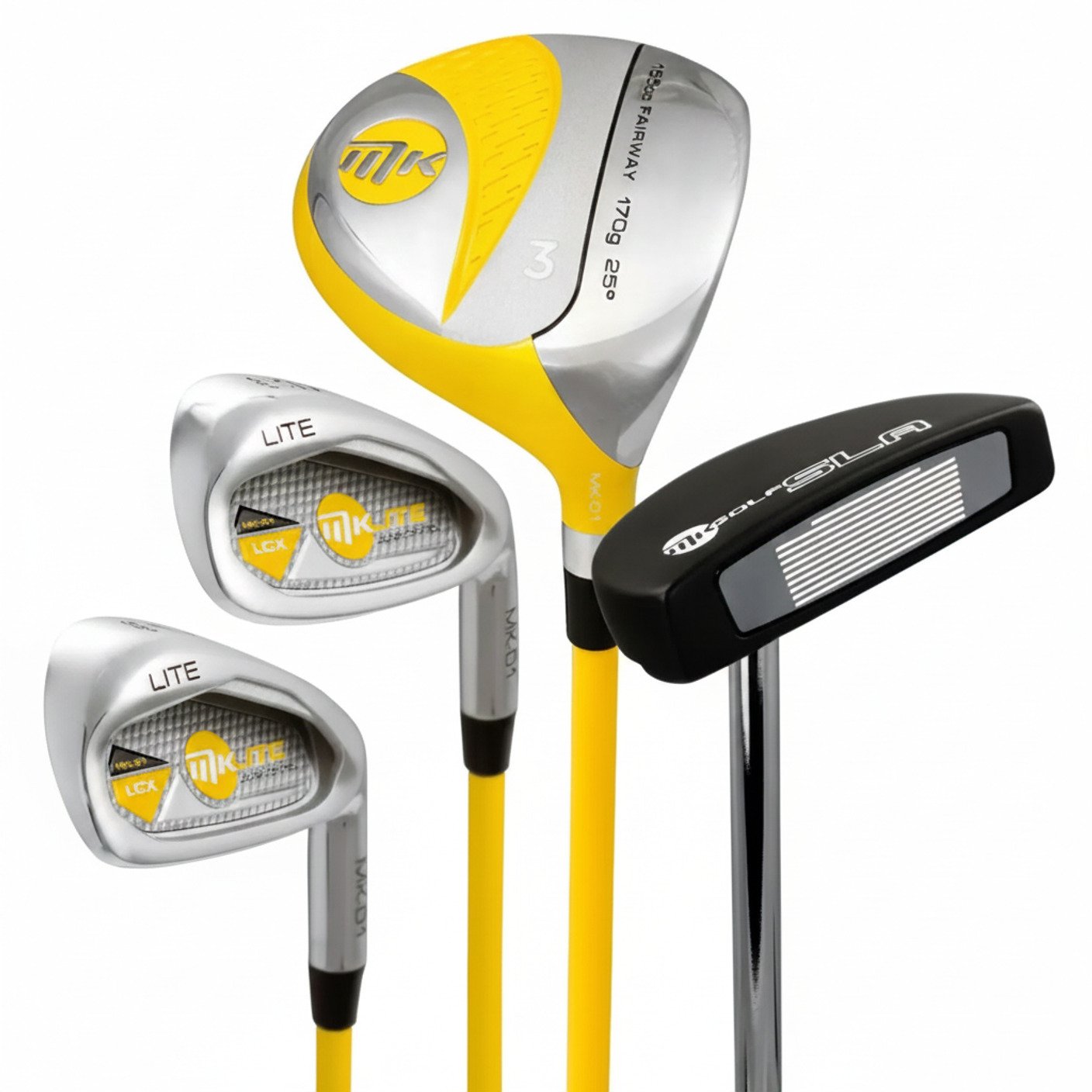 MKids Lite Junior set da golf, grafite