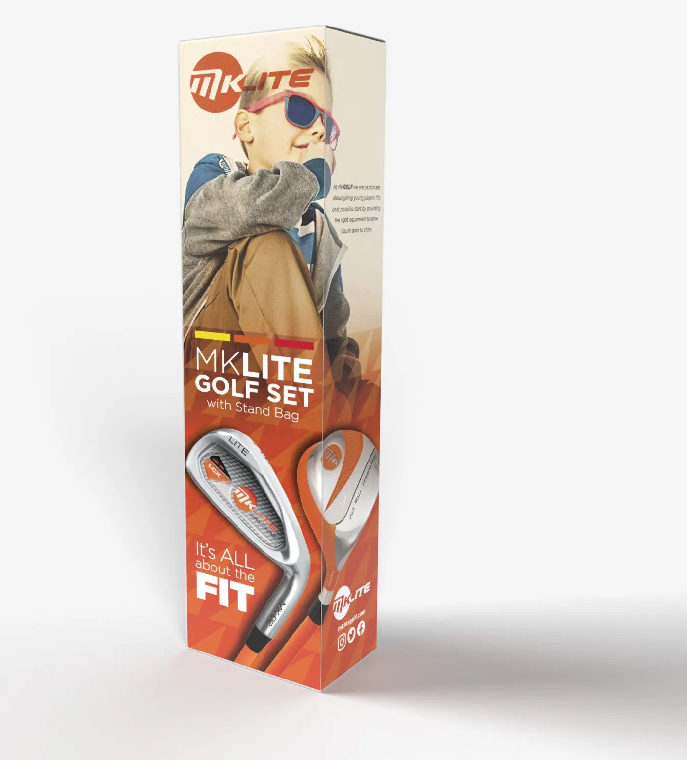 MKids Lite Junior set da golf, grafite