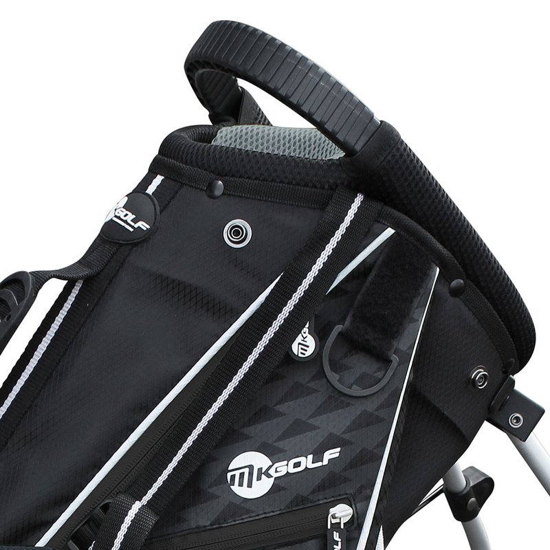 MKids Pro Junior Black 65" (165cm/12-14Y) junior stand bag, nero