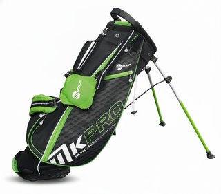 MKids Pro Junior Green 57" (145cm/9-11) stand bag, verde
