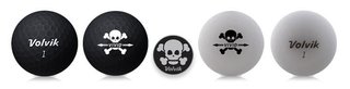 Volvik VIVID SKULL Edition palline da golf, mix di colori