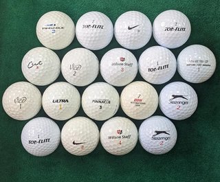 Longridge American 18 Mixed palline da golf usate