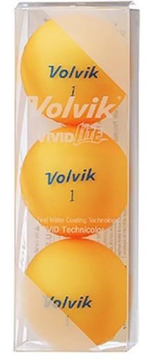 Volvik VIVID Lite palline da golf, arancioni