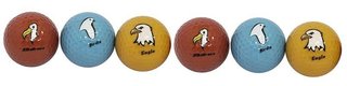 Longridge Under Par palline da golf, mix di colori