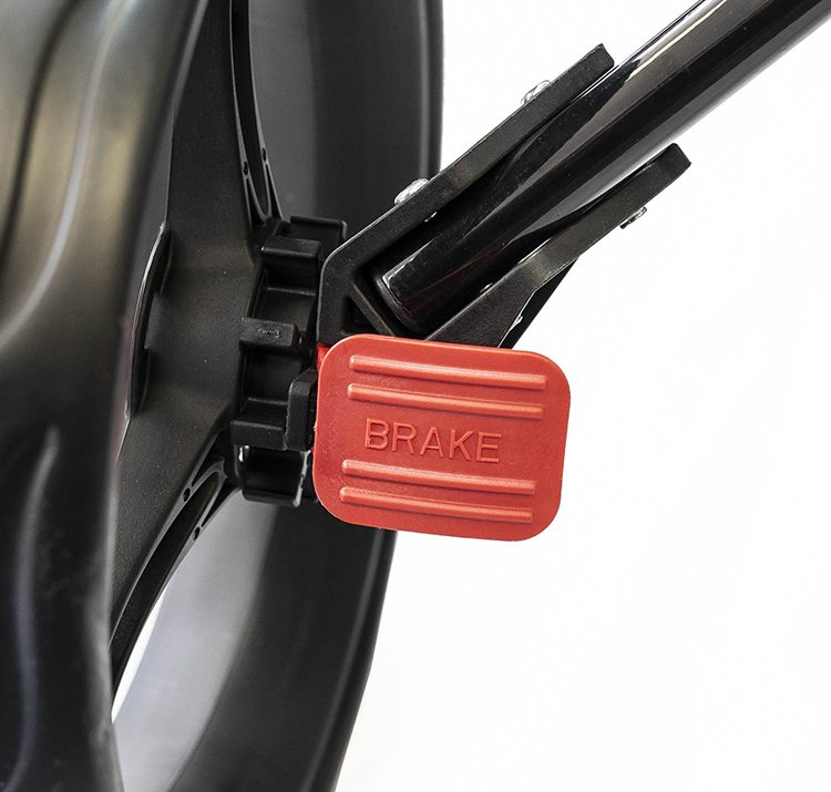 Ezeglide Compact+ carrello manuale, charcoal/rosso