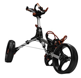 Ezeglide Compact+ carrello manuale, charcoal/rosso