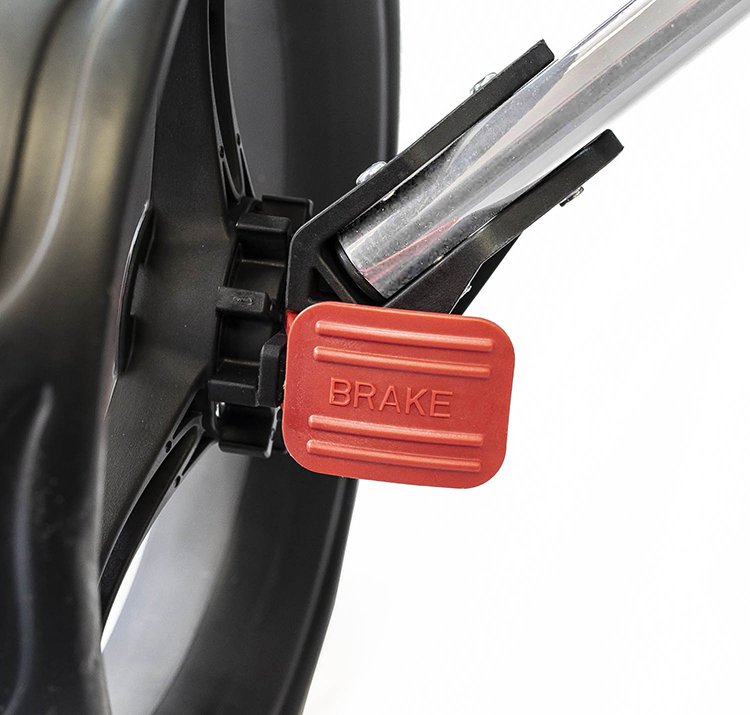 Ezeglide Compact+ carrello manuale, charcoal/rosso