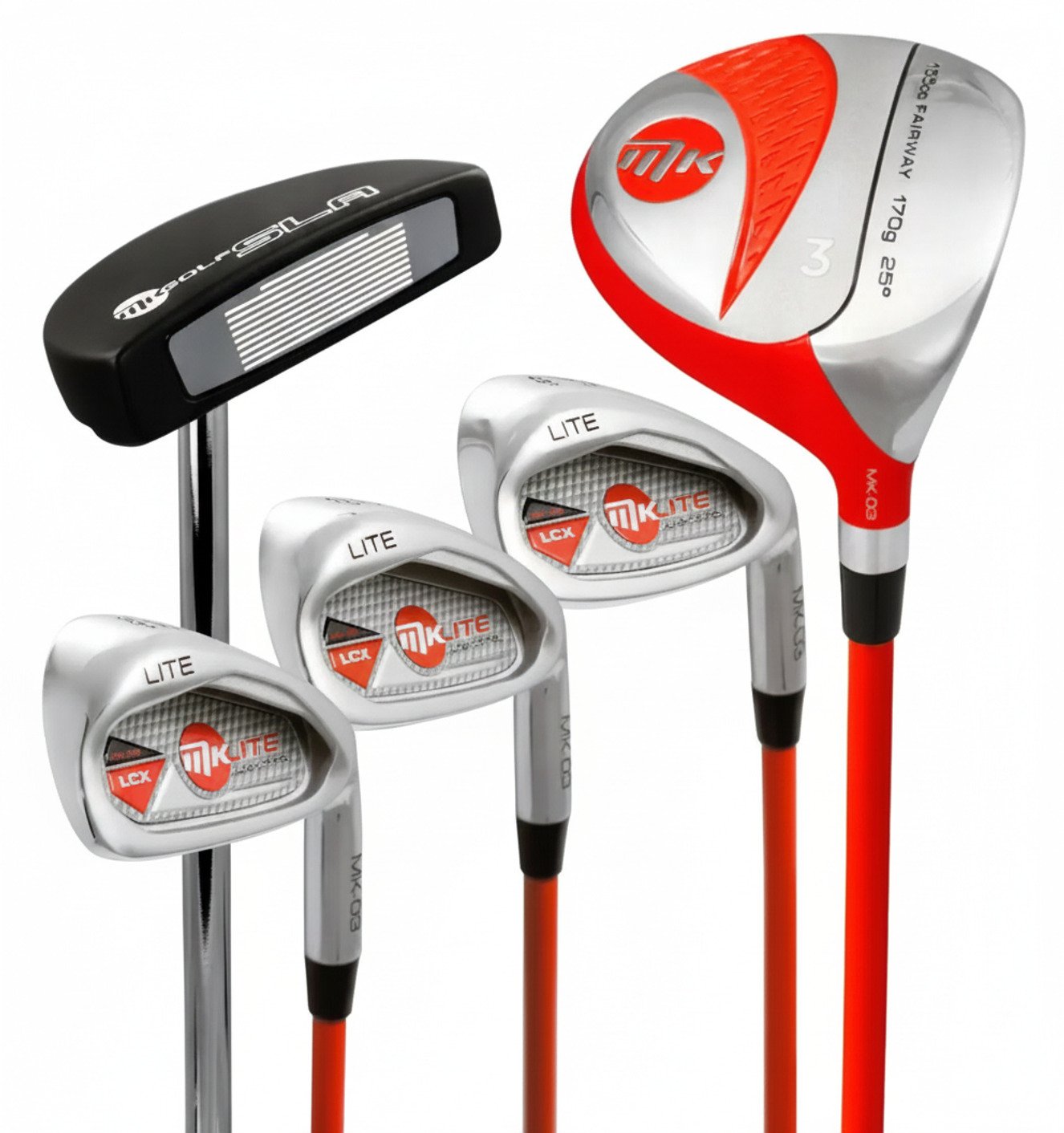 MKids Lite Junior set da golf, grafite